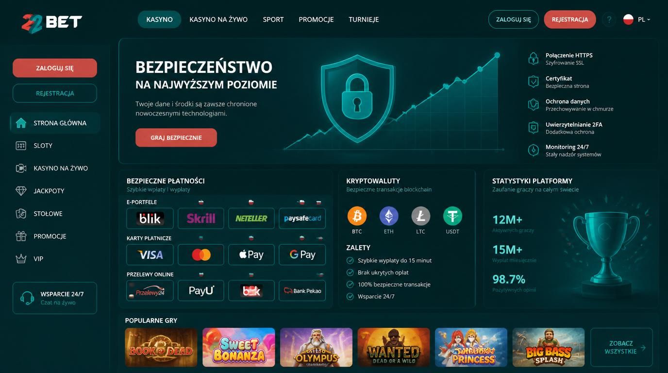 Ikony bezpieczeństwa, metod płatności i kryptowalut obok siebie