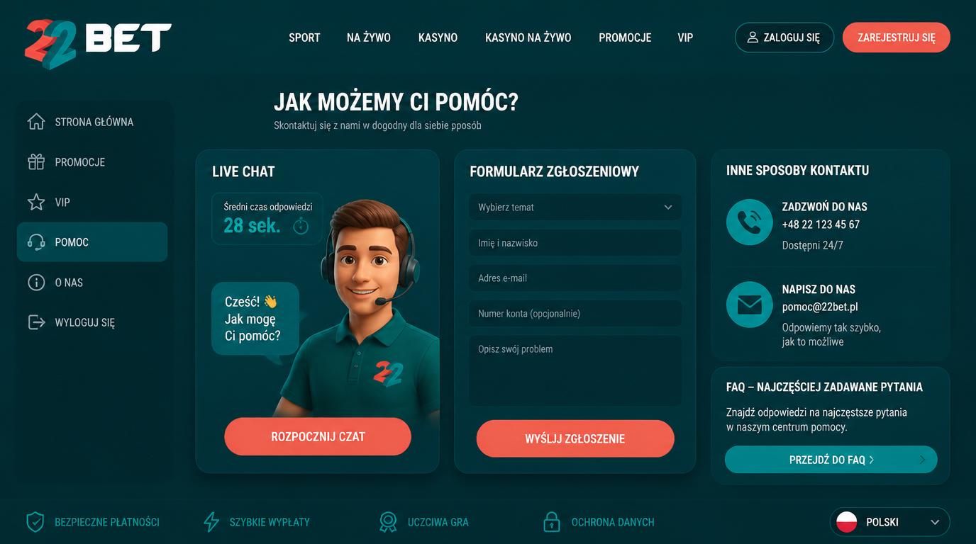 Agent obsługi klienta odpowiada na czacie, licznik czasu, ikony komunikacji